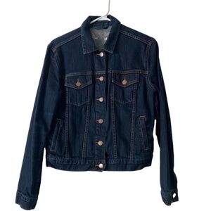 GUC Gap dark wash jean jacket size M